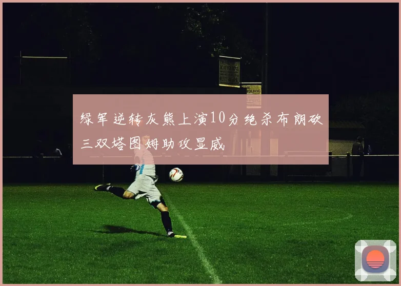 绿军逆转灰熊上演10分绝杀布朗砍三双塔图姆助攻显威